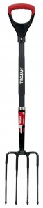 GARDEN FORK DEE GRIP FIBREGLASS HANDLE